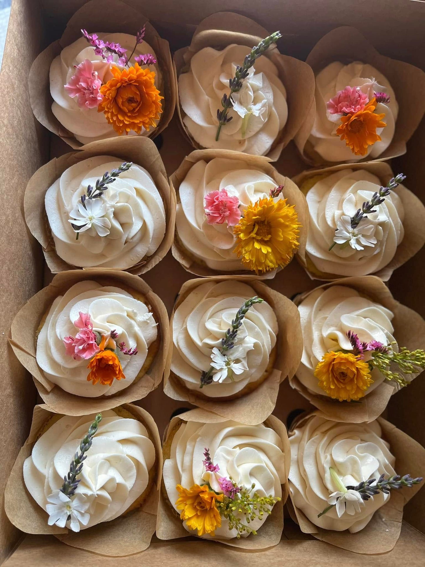 Custom Organic Cupcakes- By the Dozen