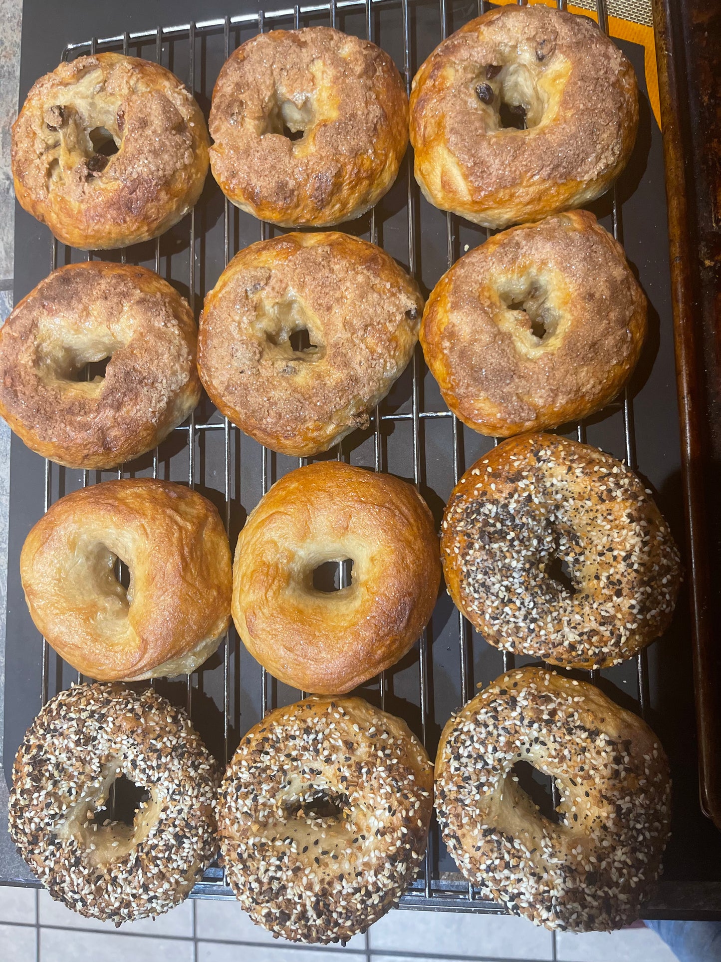 Organic Bagels, 6ct