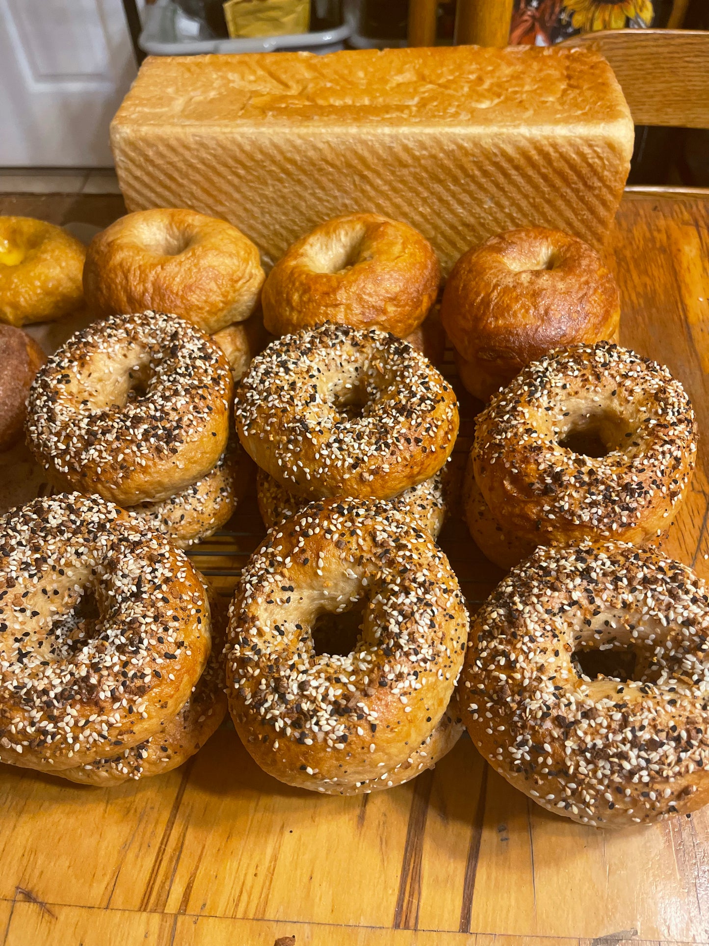 Organic Bagels, 6ct