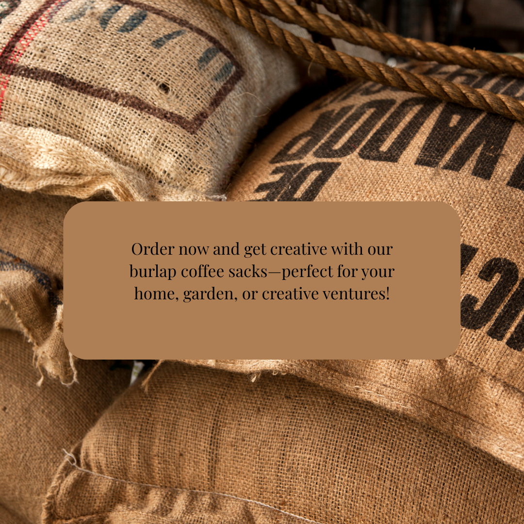 Burlap Coffee Sacks