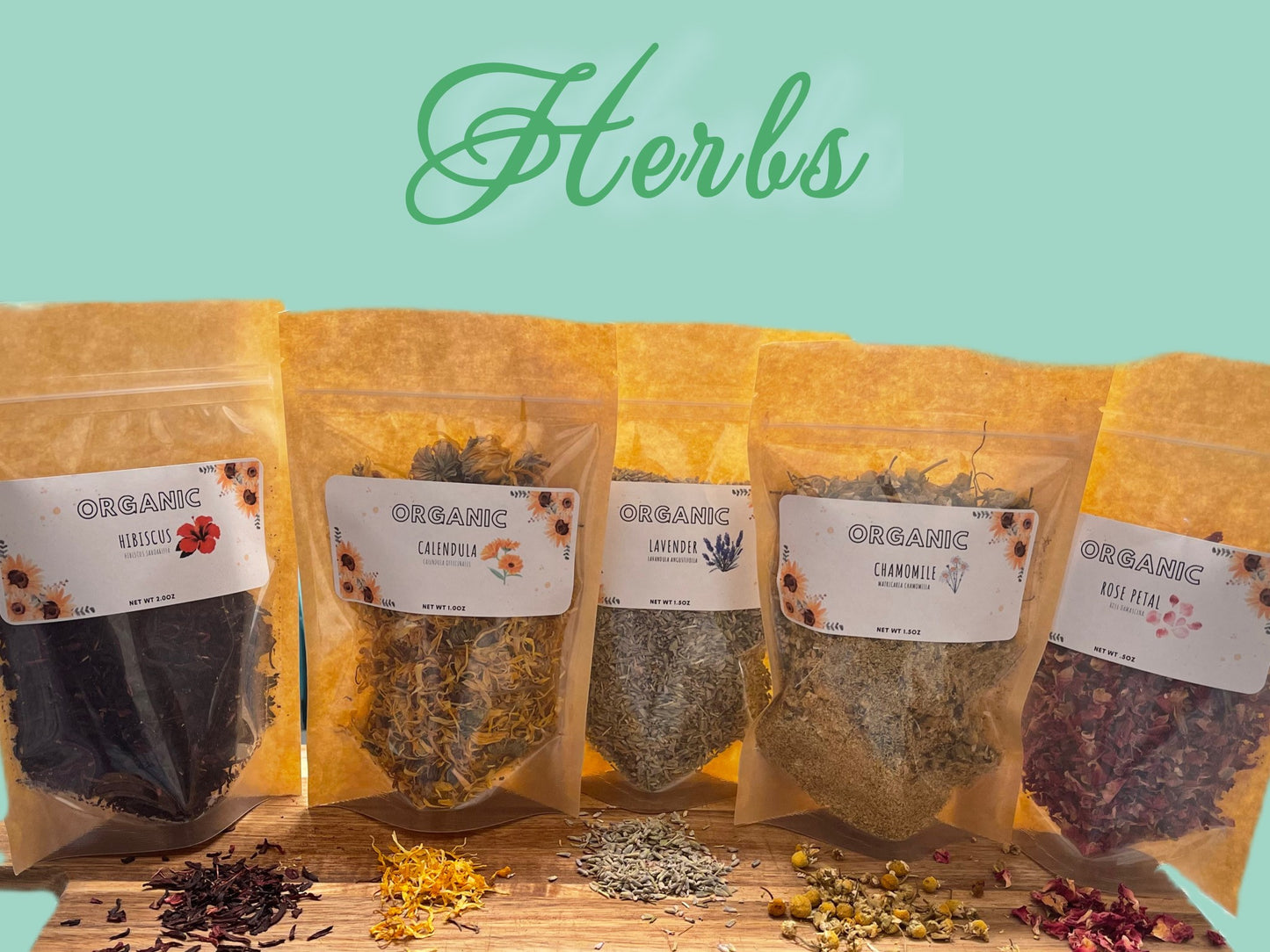Organic Dried Herbs