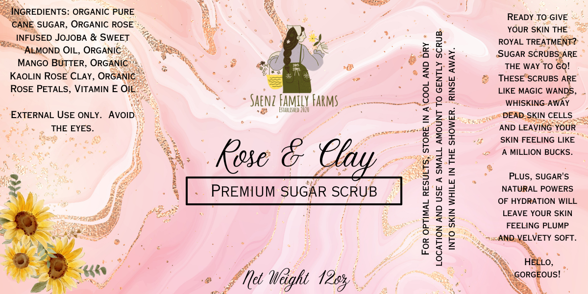 Organic Sugar Scrubs