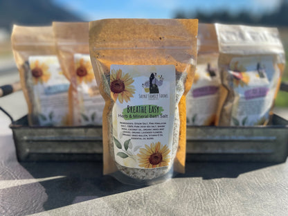 Organic Herbal Bath Salts