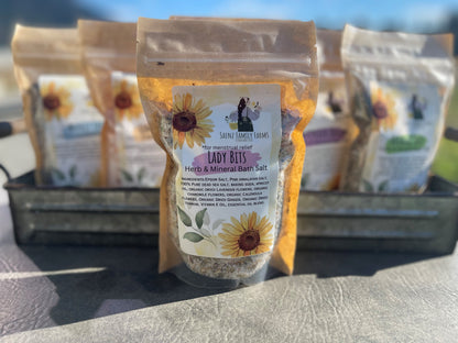 Organic Herbal Bath Salts